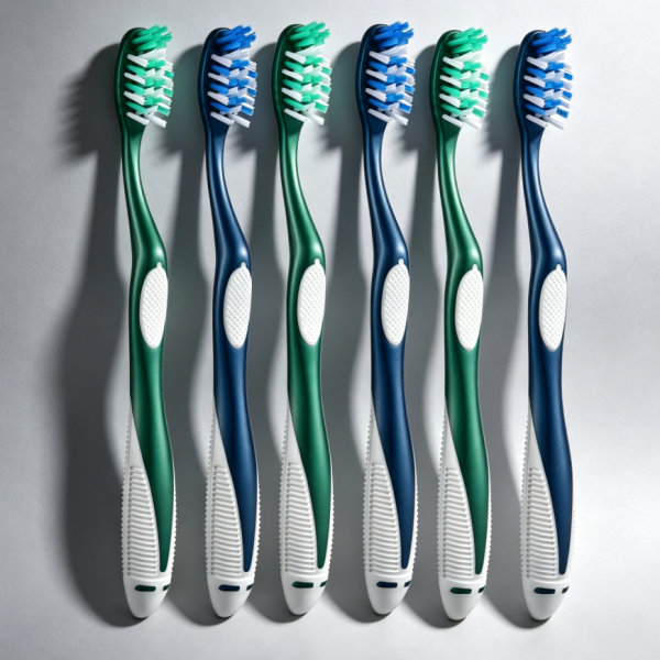 Extra firm hard bristle toothbrush, 6-pack