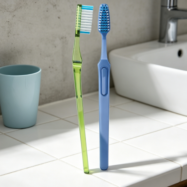 Firm toothbrush, value pack, 2-count