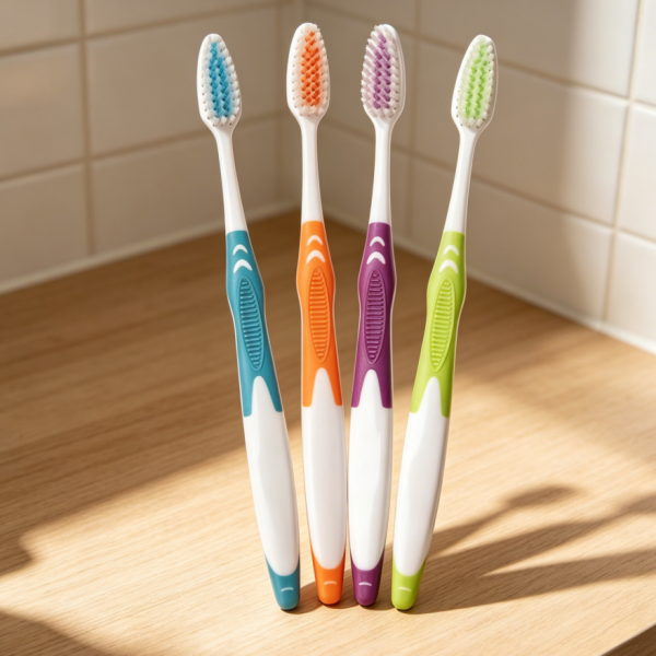 Individually wrapped premium soft toothbrush, 144-pack